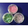 bulk small jar packing  mixed polyester  chunk glitter for cosmetic crafts festival Christmas decoration